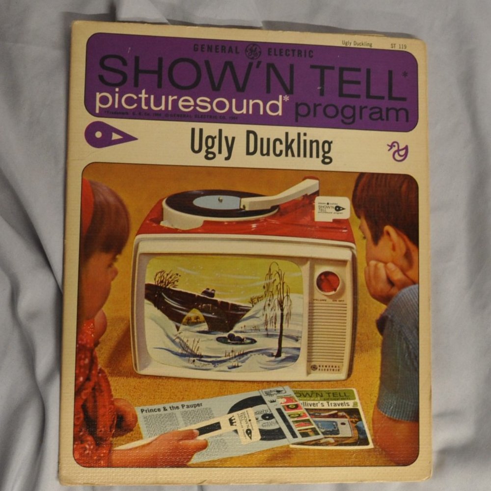3 for $36 - vintage Show N Tell picturesound 1964 Ugly Duckling (144w)